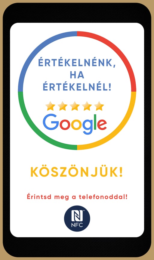 MyVcard Google Kártya